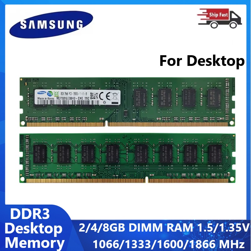 Khadas Vim4 8Gb - Memória RAM Samsung DDR3 DDR3L para