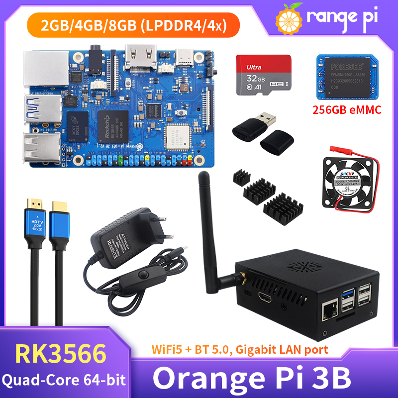 Orange Pi 3B 8GB 4GB 2GB RAM R - Khadas Vim4 8Gb avaliação e preço