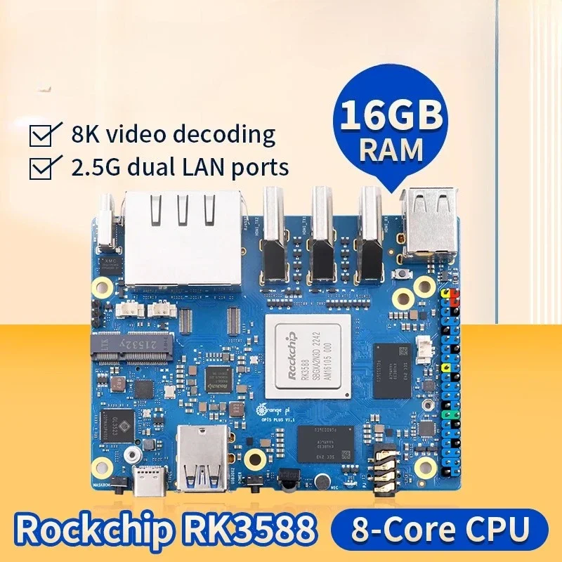 Computador de Placa Única 16G  - Orange Pi 5 Plus 16Gb avaliação e preço